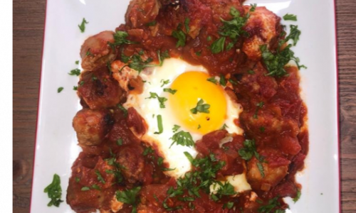 SAUSAGE SHAKSHUKA