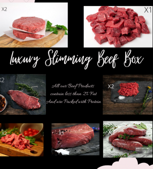 Luxury Slimming Beef Pack- less than 2% fat, Protein Rich